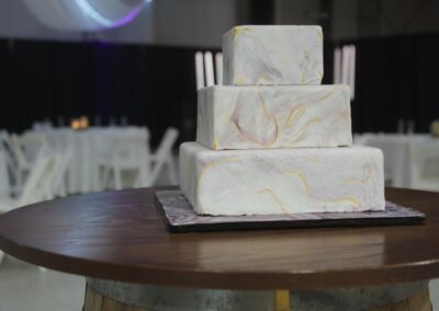 Our Story at BGR Event Center cover image with cake