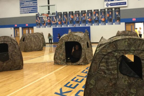 Mobile School event for kids in gym