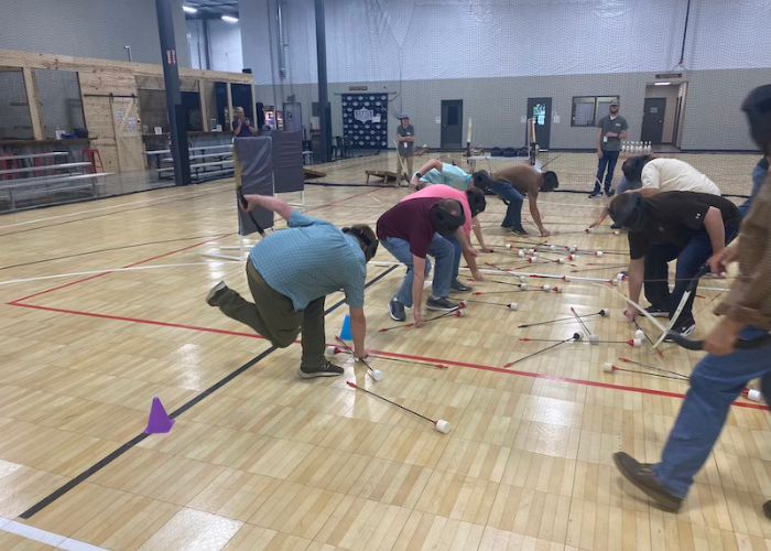 Sport court fun activities at BGR Event Center