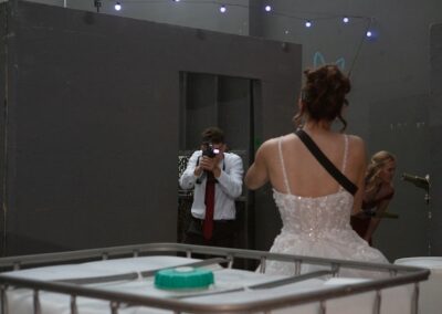 BGR event center bride getting photos