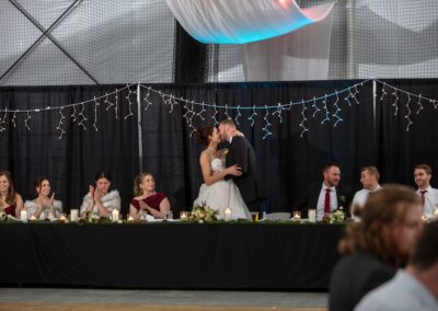 Wedding packages for bride and groom at home table